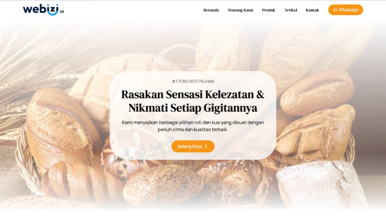 Showcase Your Baked Goods with Style - Webizi