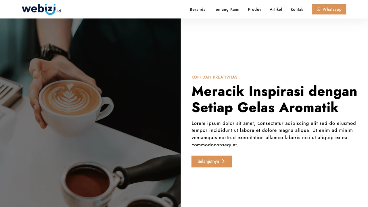 Where Coffee Meets Community - Webizi